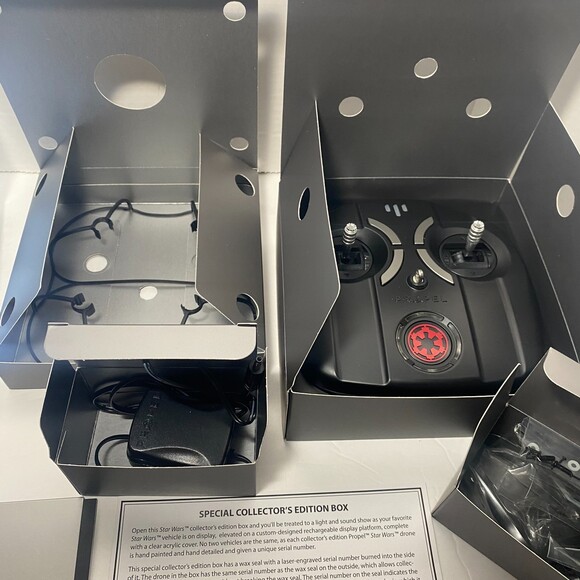 Disney Propel Star Wars Quadcopter: Tie Fighter Collectors Edition Box - Picture 10 of 16